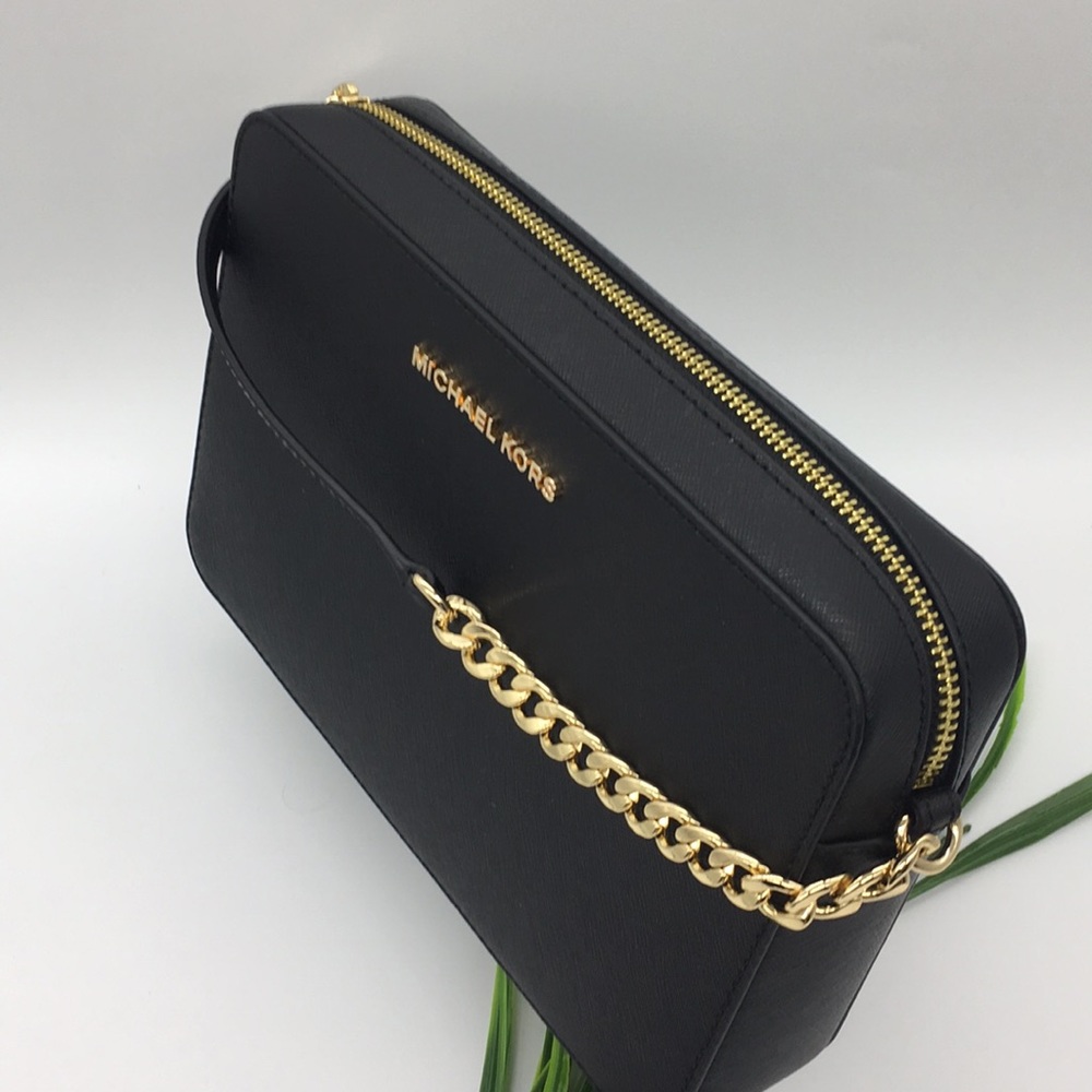 MICHAEL KORS JET SET ITEM LG EW CROSSBODY LEATHER - Picture 4 of 8